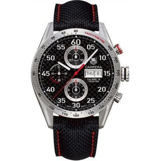 TAG Heuer - CV2A80.FC6256  Carrera Calibre 16 Day Date 43 Titanium / Carbon