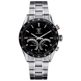 TAG Heuer - CV7A12.BA0795  Carrera Calibre S 43 Stainless Steel / Black / Bracelet