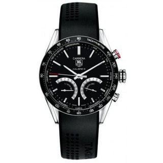 TAG Heuer - CV7A12.FT6012  Carrera Calibre S 43 Stainless Steel / Black / Rubber