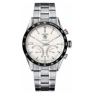 TAG Heuer - CV7A13.BA0795  Carrera Calibre S 43 Stainless Steel / Silver / Bracelet