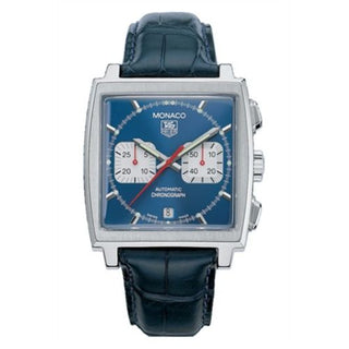 TAG Heuer - CW2113.FC6183  Monaco Calibre 17 Stainless Steel / Blue