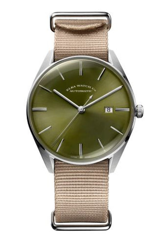 Elka Watch Co. - D05-0901  D-Series Stainless Steel / Green / NATO