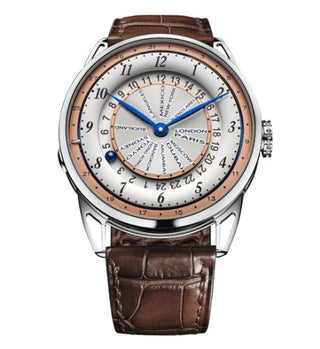 De Bethune - DB25WTWS1  DB25 World Traveller White Gold