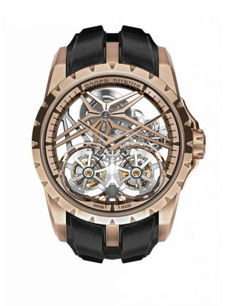 Roger Dubuis - DBEX0920  Excalibur Double Flying Tourbillon Rose Gold / Pink