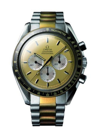 Omega - DD 145.0022 CHAMP  Speedmaster Professional Stainless Steel / Yellow Gold / Champagne / Bracelet