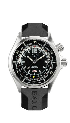 Ball Watch - DG2022A-PAJ-BK-T2  Engineer Master II Diver Worldtime