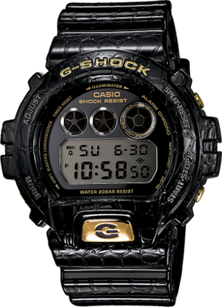 Casio - DW-6900CR-1  DW-6900CR-1 Black Crocodile