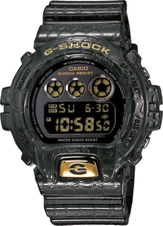 Casio - DW-6900CR-3  DW-6900CR-3 Green Crocodile