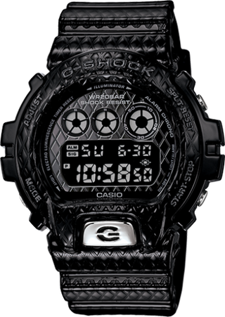 Casio - DW-6900DS-1  DW-6900DS-1 Black Diamond Pattern