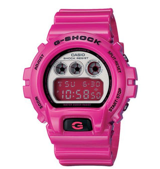 Casio - DW6900CS4ER  DW-6900CS-4 Pink & Silver