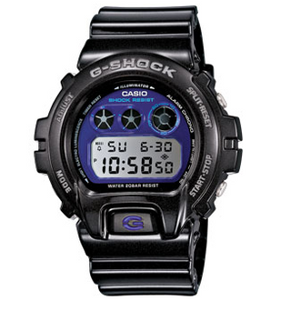 Casio - DW-6900MF-1  DW-6900MF-1 Black Purple