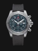 Breitling - E13383101M1W1  Avenger Bandit Titanium / Titanium Gray / Silver Hands / Military / Pin