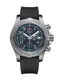 Breitling - E13383101M1W1  Avenger Bandit Titanium / Titanium Gray / Silver Hands / Military / Pin