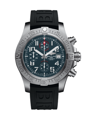 Breitling - E1338310/M536/153S/E20DSA.2  Avenger Bandit Titanium / Titanium Gray / White Hands / Rubber / Pin