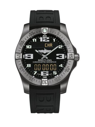 Breitling - E7936310/BC27/152S/A20SS.1  Aerospace Evo Titanium / Black / Rubber / Pin