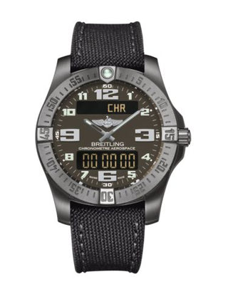 Breitling - E7936310/F562/109W/A20BASA.1  Aerospace Evo Titanium / Grey / Military / Pin