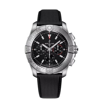 Breitling - EB0148101B1X1  Super Avenger B01 Chronograph 46 Titanium / Black / Strap