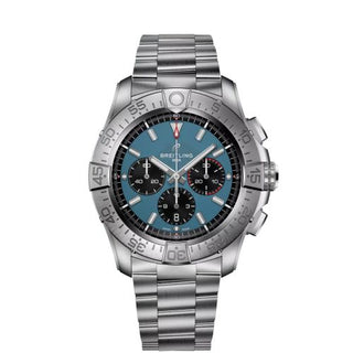 Breitling - EB0148101C1E1  Super Avenger B01 Chronograph 46 Titanium / Blue / Bracelet