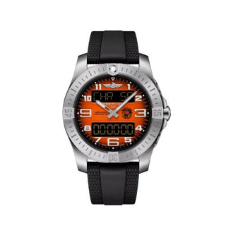 Breitling - EB70101A1O1S1  Aerospace B70 Orbiter Titanium / Orange / Rubber