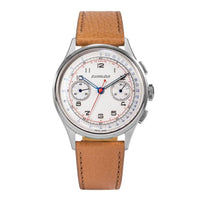 Excelsior Park Chronograph Stainless Steel / Salmon / Yellow-Brown Matte (EP95000-BR)