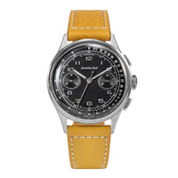 Excelsior Park Chronograph Stainless Steel / White / Yellow-Brown Matte (EP95003-YE)