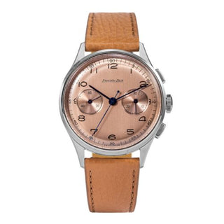 Excelsior Park - EP95004-BR  Chronograph Stainless Steel / Salmon / Brown Matte