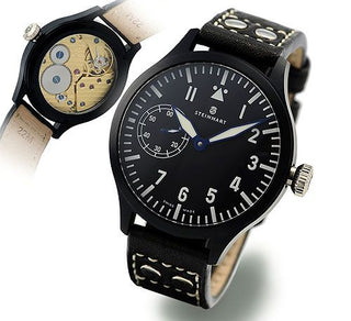 Steinhart - F0303  Nav B-Uhr 47 Handwinding Black