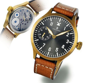 Steinhart - F0320  Nav B-Uhr 44 Handwinding Bronze