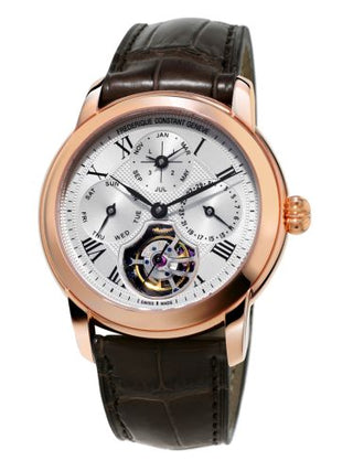 Frederique Constant - FC-975MC4H4  Classic Tourbillon Perpetual Calendar Manufacture / Silver /