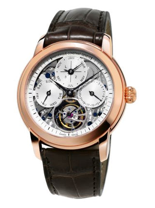 Frederique Constant - FC-975S4H9  Classic Tourbillon Perpetual Calendar Manufacture / Silver / Skeleton