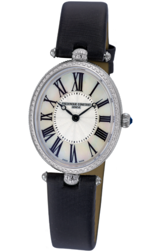 Frederique Constant - FC-200MPW2VD6  Art Deco Oval Stainlesss Steel - Diamond / Silver