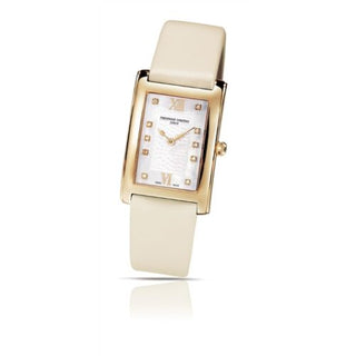 Frederique Constant - FC-200WHDC25  Carree Yellow Gold / MOP