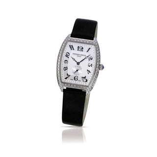 Frederique Constant - FC-235APW3TPV6  Art Deco Tonneau Small Second Stainless Steel - Diamond / Silver