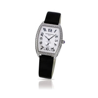 Frederique Constant Art Deco Tonneau Small Second Stainless Steel / Silver (FC-235APW3TPV6)