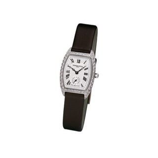 Frederique Constant - FC-235M1TPV26  Art Deco Tonneau Small Second Stainless Steel - Diamond / Silver