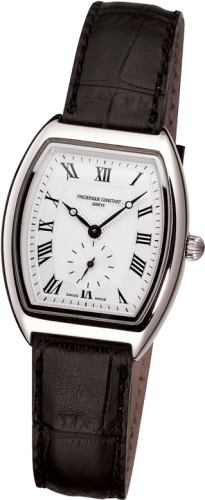 Frederique Constant - FC-235M3T26  Art Deco Tonneau Small Second Stainless Steel / Silver