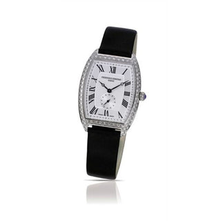 Frederique Constant - FC-235M3TPV6  Art Deco Tonneau Small Second Stainless Steel - Diamond / Silver