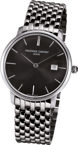 Frederique Constant - FC-306G4S6B  Slimline Automatic Black Bracelet