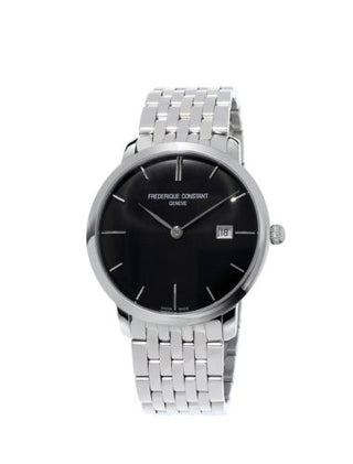 Frederique Constant - FC-306G4S6B2  Slimline Automatic Black Bracelet