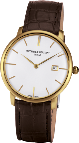 Frederique Constant - FC-306V4S5  Slimline Automatic Gold Plated