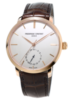 Frederique Constant Slimline Mini Yellow Gold / Silver / Bracelet (FC710V4S4)