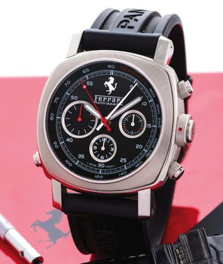 Panerai - FER00005  Ferrari Granturismo Rattrapante Black