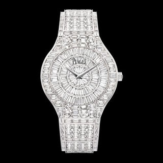 Piaget - G0A38028  Polo 38  White Gold Full Diamond