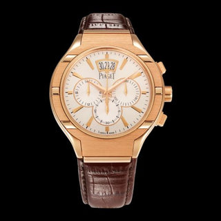 Piaget - G0A38039  Polo 43 Chronograph Pink Gold