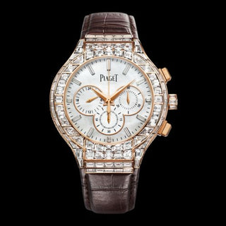 Piaget - G0A38102  Polo 44 Chronograph Pink Gold Diamond