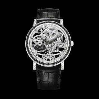 Piaget - G0A40225  Altiplano Skeleton White Gold Black Diamonds