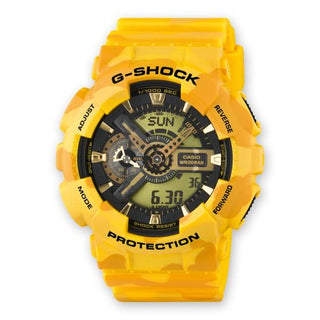 Casio - GA-110CM-9A  GA-110CM-9A Yellow Camo