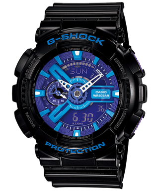 Casio - GA-110HC-1A  GA-110HC-1A Black Purple