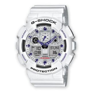 Casio - GA-100A-7A  GA-100A-7A White Ice