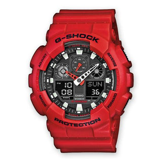 Casio - GA-100B-4A  GA-100B-4A Red